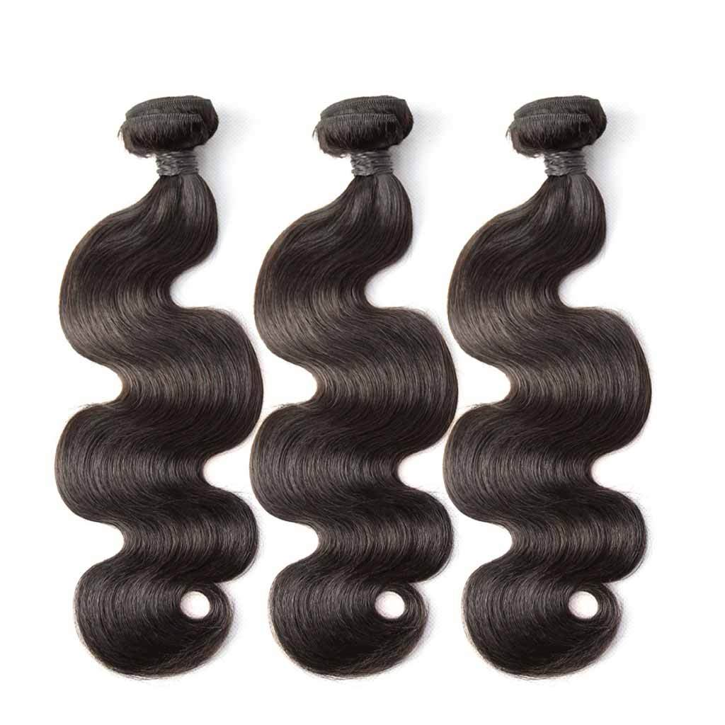 100% Human Indian Body Wave Hair Extensions from House of Zettie. High quality hair at an affordable price.