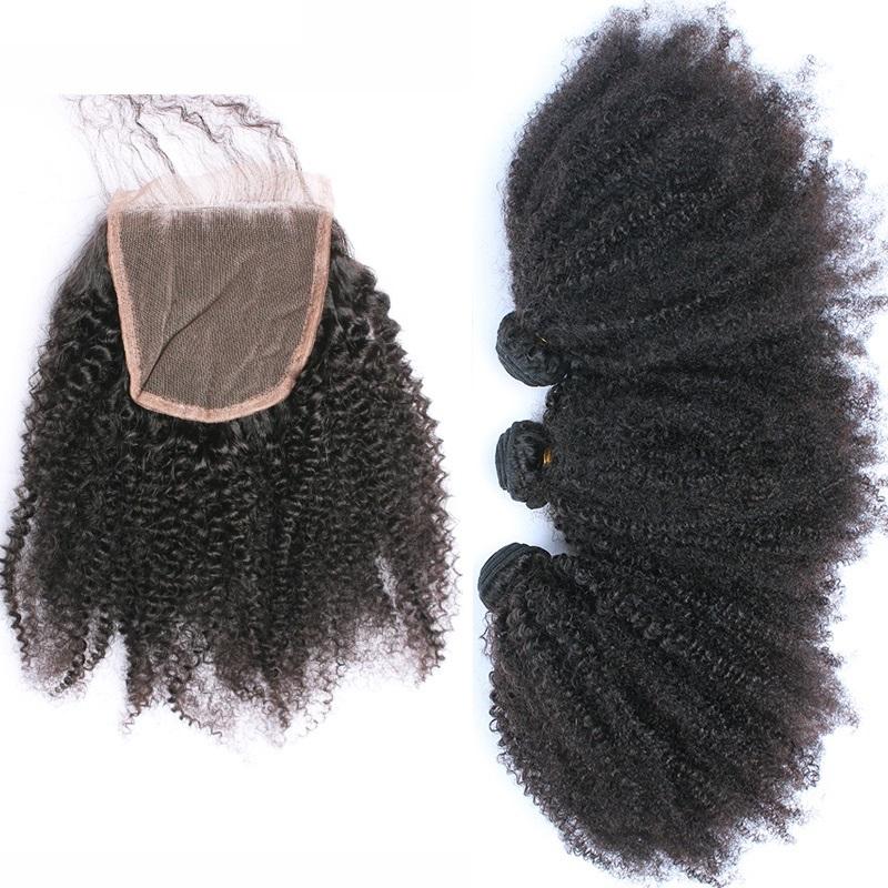 Afro Kinky Lace Closure - House of Zettie Hair